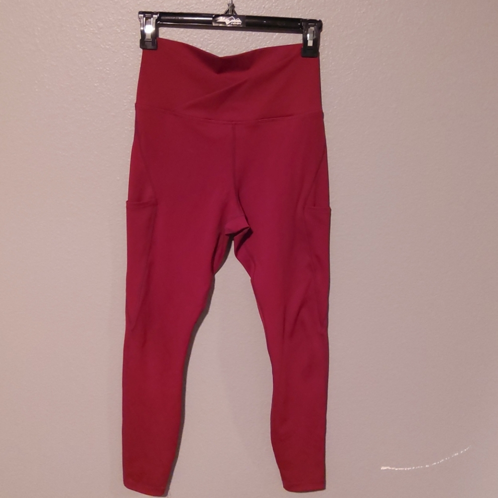 Curves N Combatboots Tiffany Heart Leggings -Small